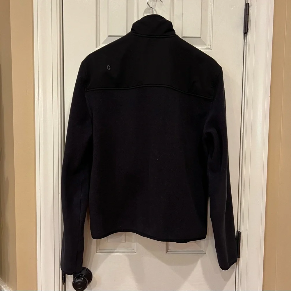 Figs On Shift Fleece Jacket Black Men’s Medium Full Zip - Picture 4 of 6